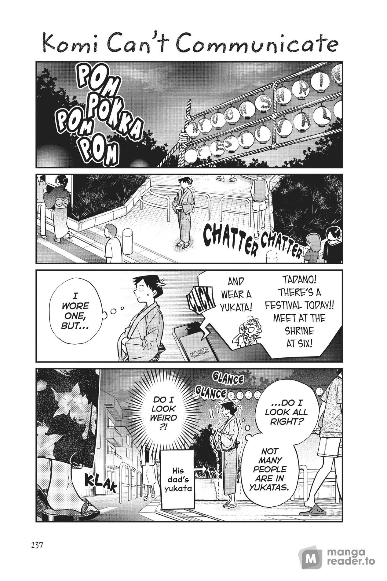 Komi Can’t Communicate, Chapter 46 image 01